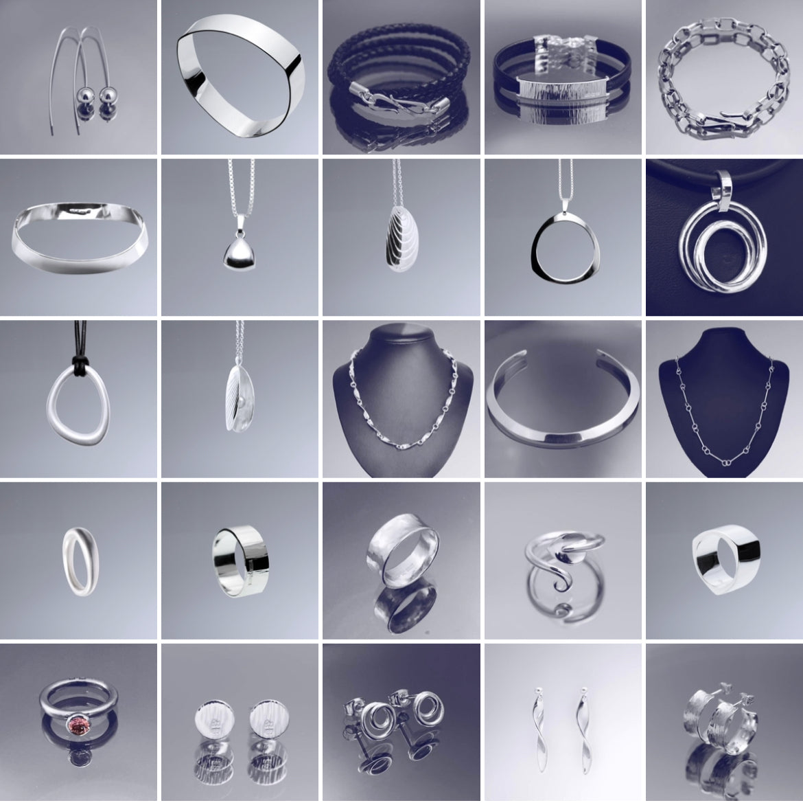 Studentpresent smycken i sterling silver