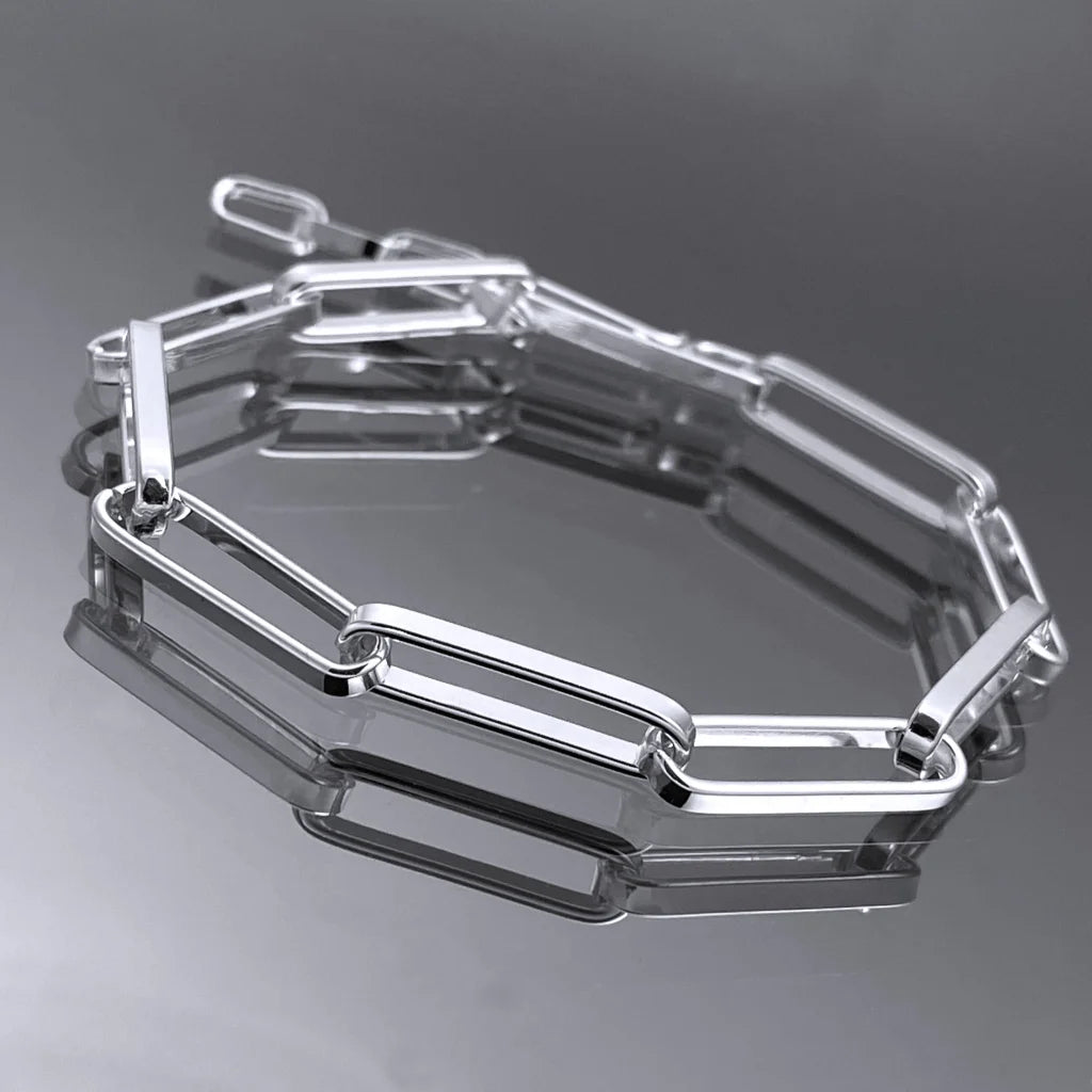 65 Armlänk 1 - Handgjord - Sweden - Sterling Silver 925
