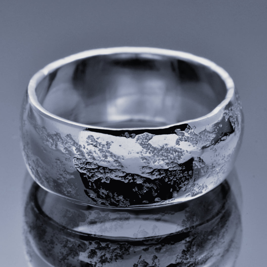 Granite ring 1 - Sterling Silver