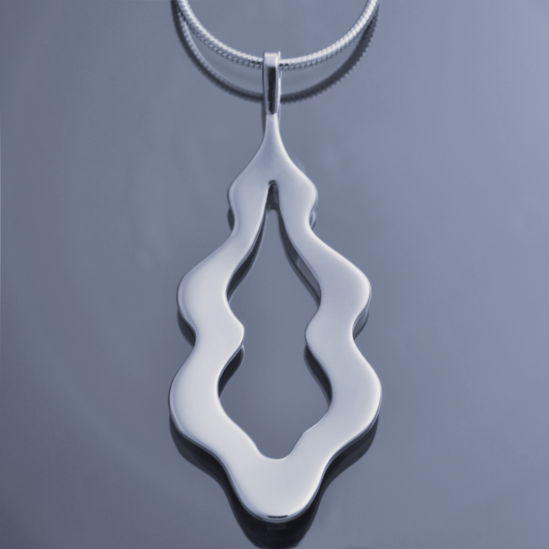 Eko halsband 1 - Sterling Silver