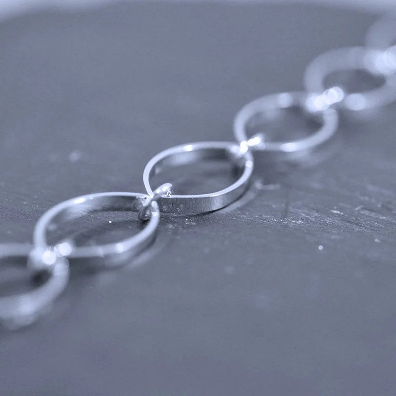 Baud Armlänk 1 - Handgjord - Sweden - Sterling Silver 925