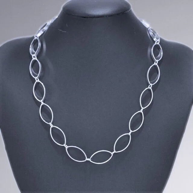 Baud Halslänk 1 - Handgjord - Sweden - Sterling Silver 925