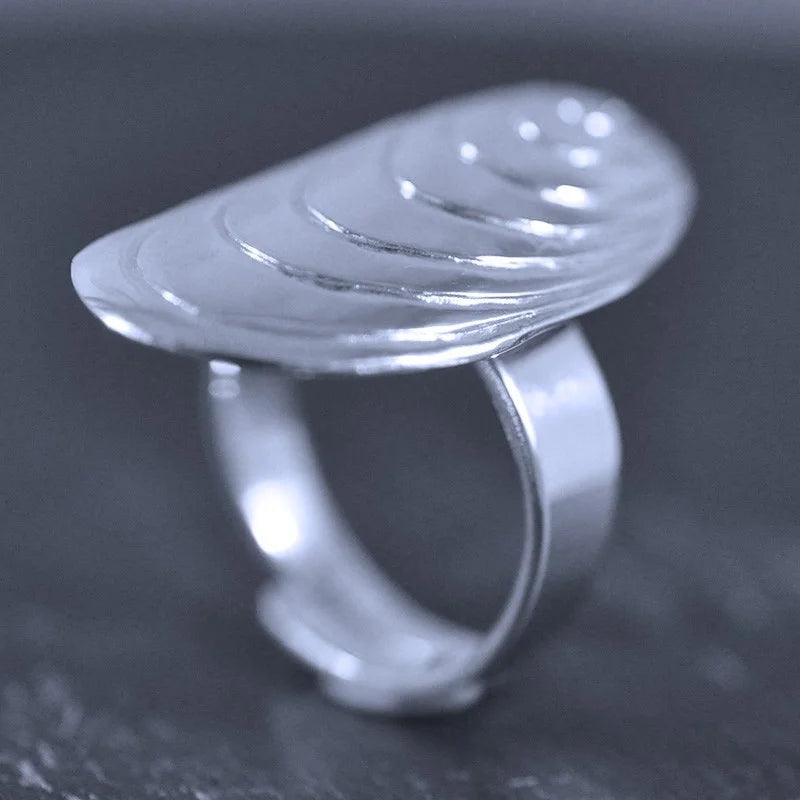 Blåmussla Ring 1 - Handgjord - Sweden - Sterling Silver 925