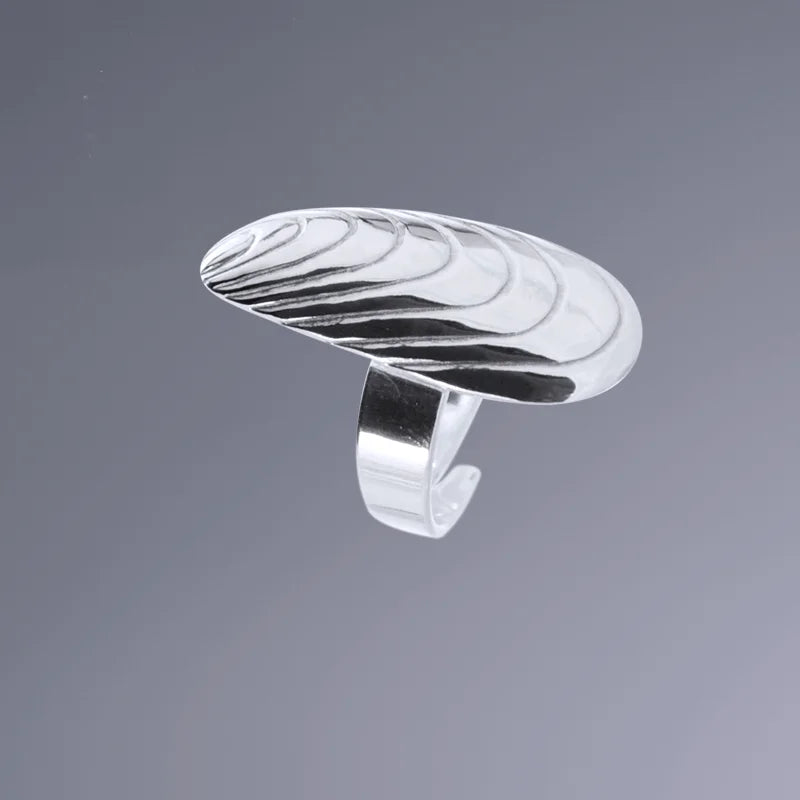 Blåmussla Ring 1 - Handgjord - Sweden - Sterling Silver 925