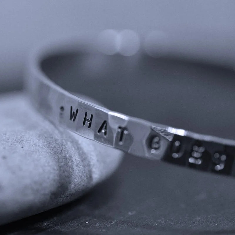 Tag Budskapsarmband - Handgjord - Sweden - Sterling Silver