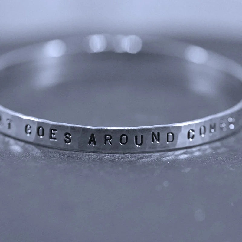 Tag Budskapsarmband - Handgjord - Sweden - Sterling Silver