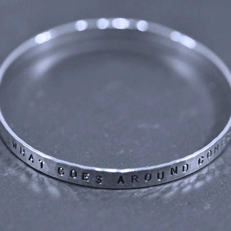 Tag Budskapsarmband - Handgjord - Sweden - Sterling Silver