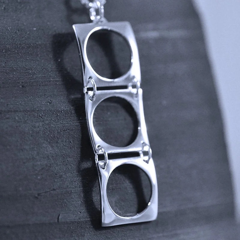 Funky Halsband 1 - Handgjord - Sweden - Sterling Silver 925