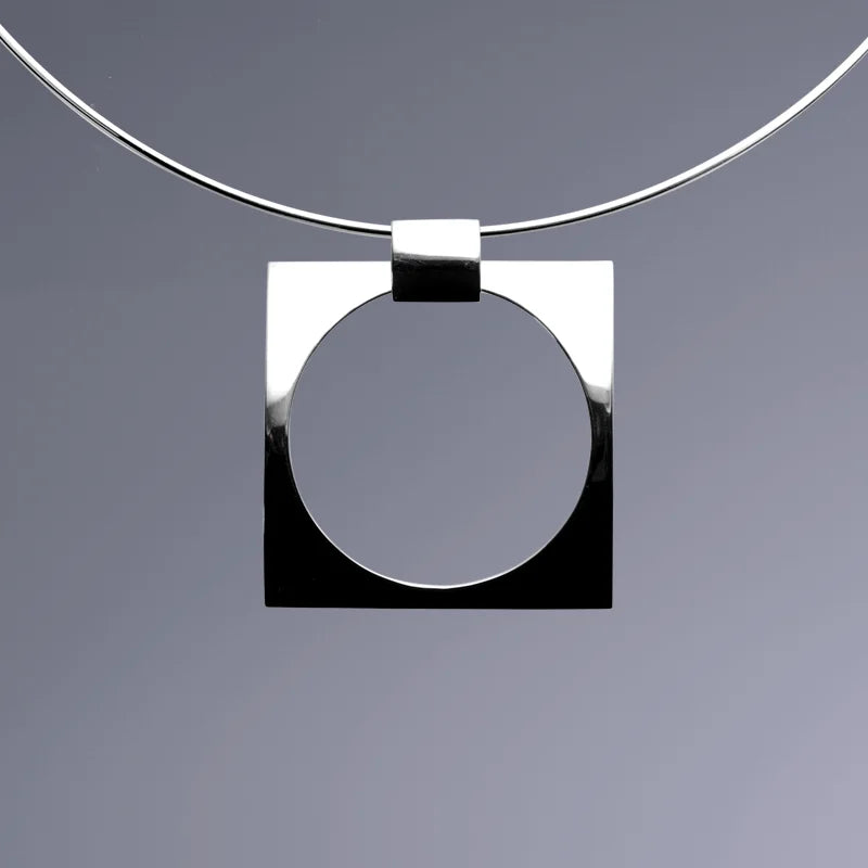 Funky Halsband 3 - Handgjord - Sweden - Sterling Silver 925