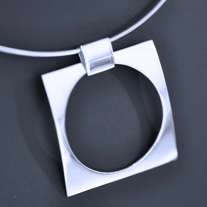 Funky Halsband 3 - Handgjord - Sweden - Sterling Silver 925