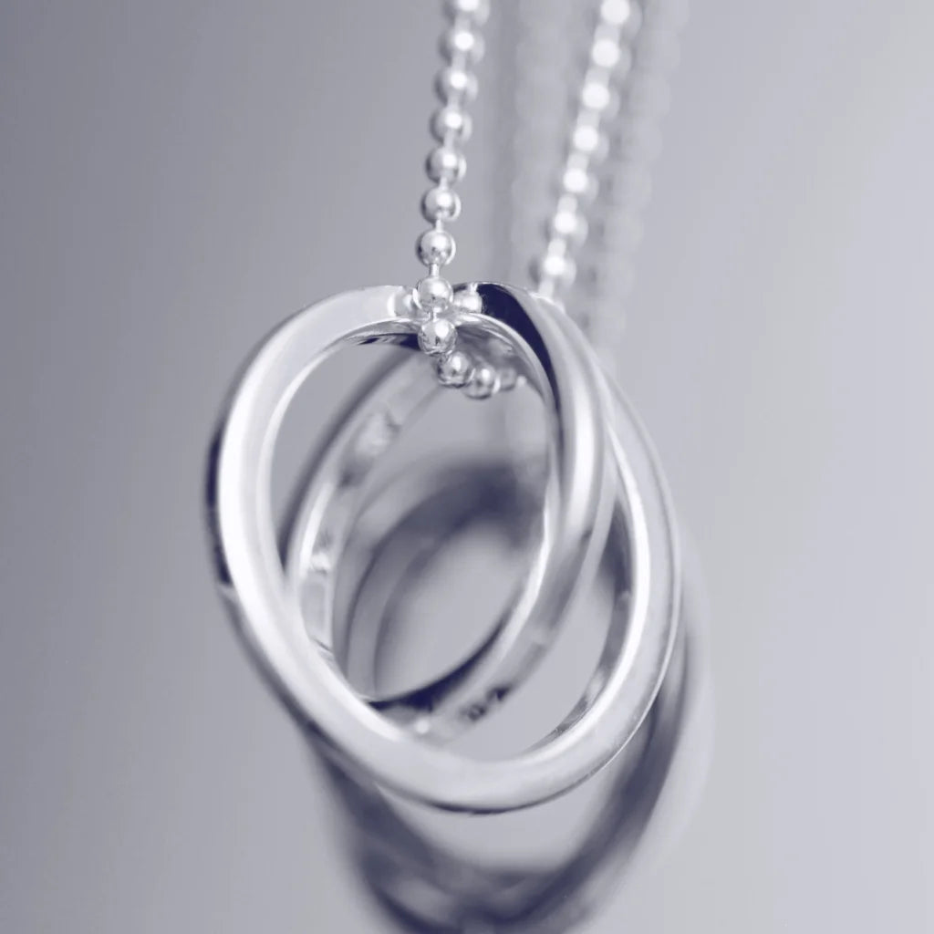 Glob halsband - Handgjord - Sweden - Sterling Silver 925