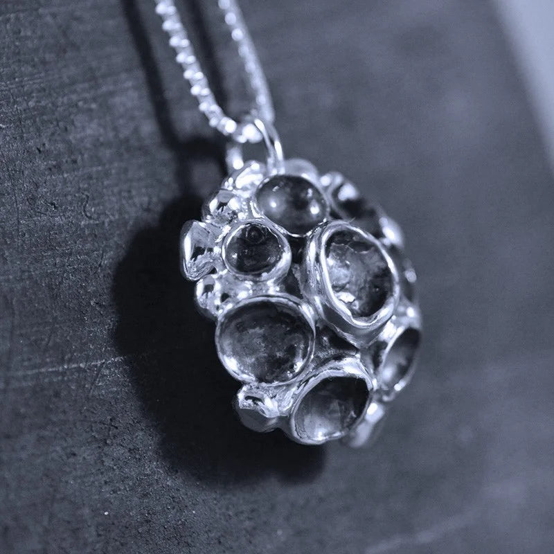 Havstulpan Halsband 1 - Handgjord - Sweden - Sterling Silver