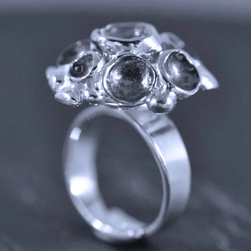 Havstulpan Ring 1 - Handgjord - Sweden - Sterling Silver 925