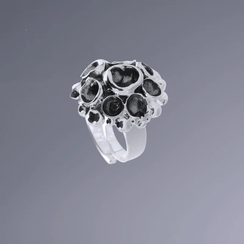 Havstulpan Ring 1 - Handgjord - Sweden - Sterling Silver 925