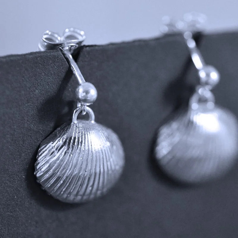 Husmussla Örhänge 1 - Handgjord - Sweden - Sterling Silver