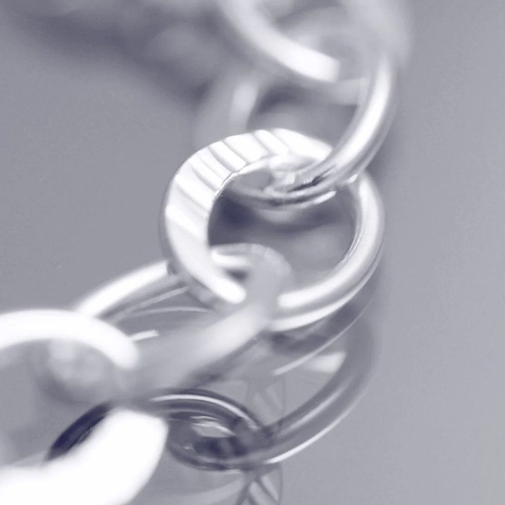 Krusning armlänk - Handgjord - Sweden - Sterling Silver 925