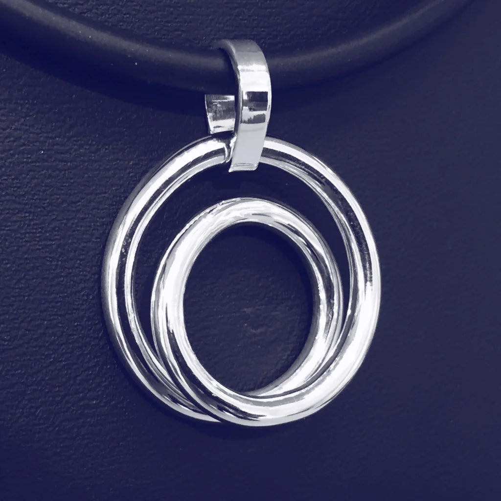 Loop halsband 1 - Handgjord - Sweden - Sterling Silver 925