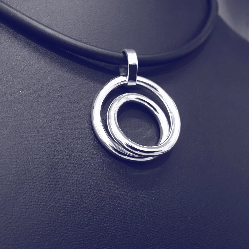 Loop halsband 1 - Handgjord - Sweden - Sterling Silver 925