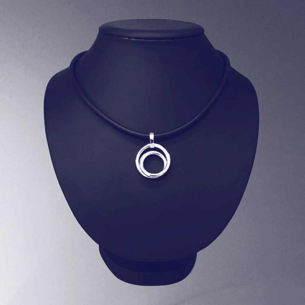 Loop halsband 1 - Handgjord - Sweden - Sterling Silver 925