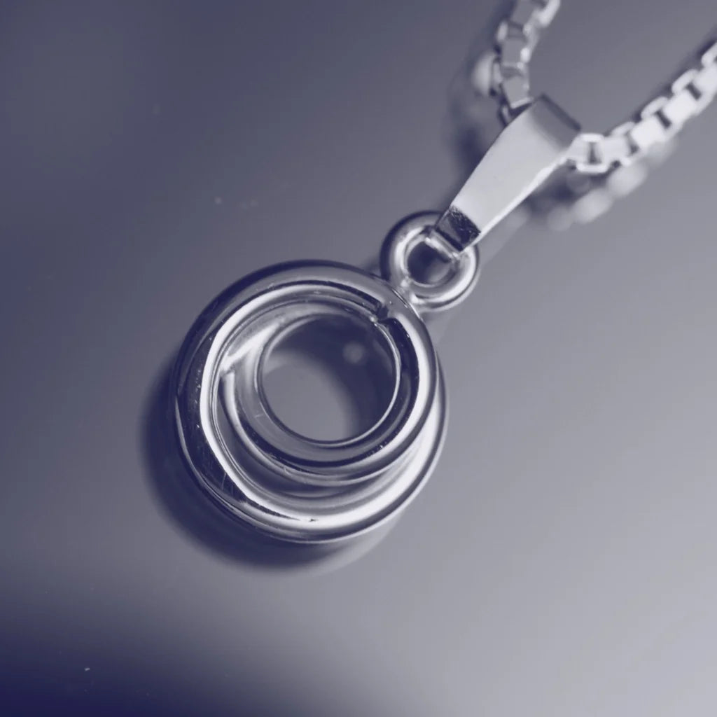 Loop halsband 2 - Handgjord - Sweden - Sterling Silver 925