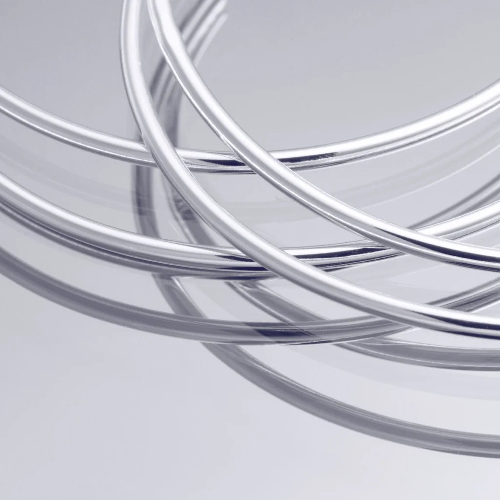 Loop Örhänge 1 - Handgjord - Sweden - Sterling Silver 925