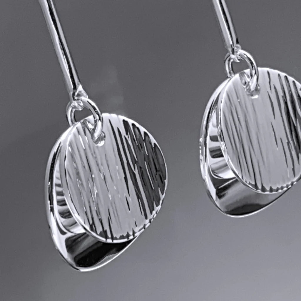 Luna Örhänge 1 - Handgjord - Sweden - Sterling Silver 925