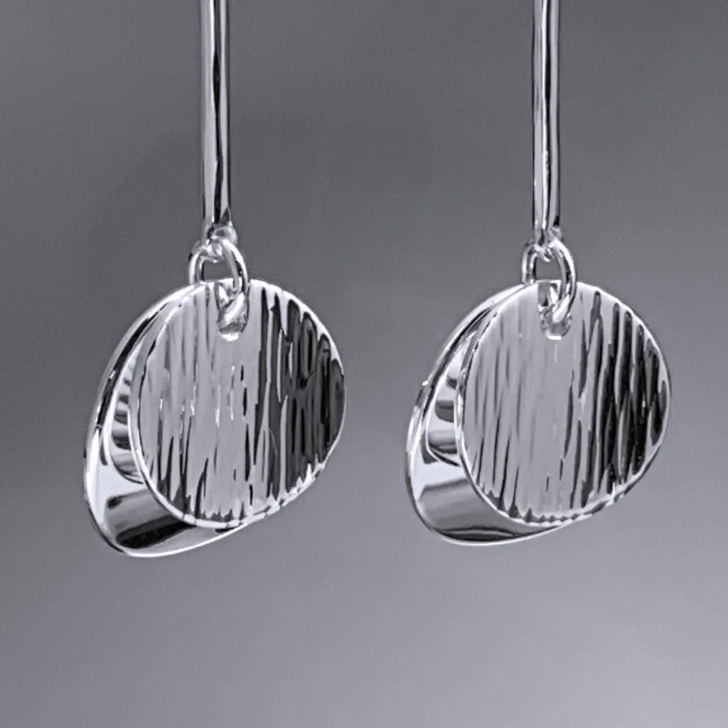 Luna Örhänge 1 - Handgjord - Sweden - Sterling Silver 925