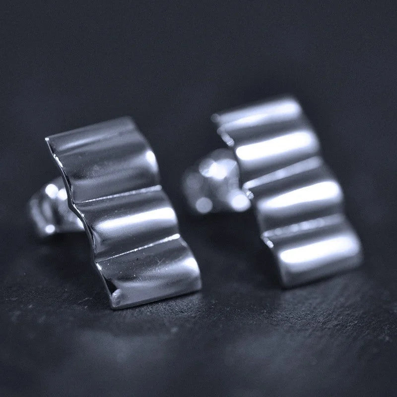 Ocean Örhänge 2 - Handgjord - Sweden - Sterling Silver 925