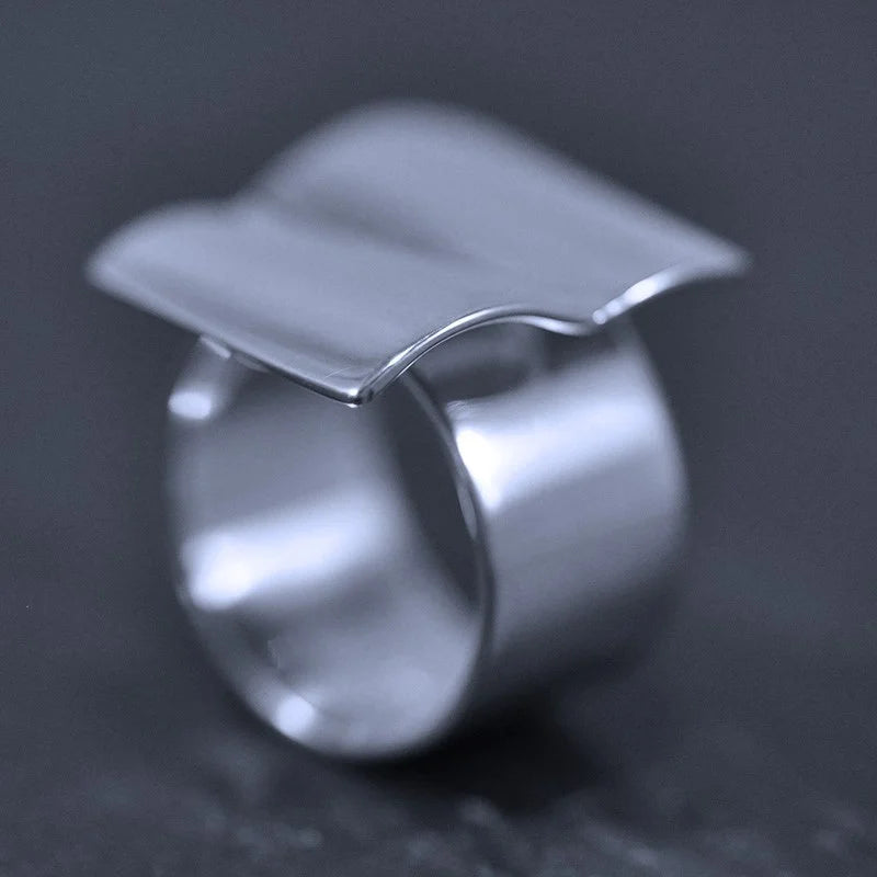 Ocean Ring 1 - Handgjord - Sweden - Sterling Silver 925