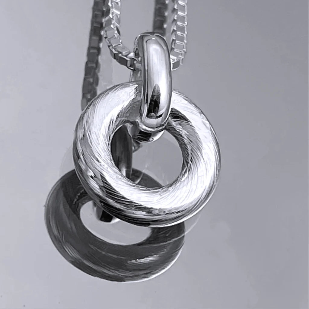 Riven halsband - Handgjord - Sweden - Sterling Silver 925