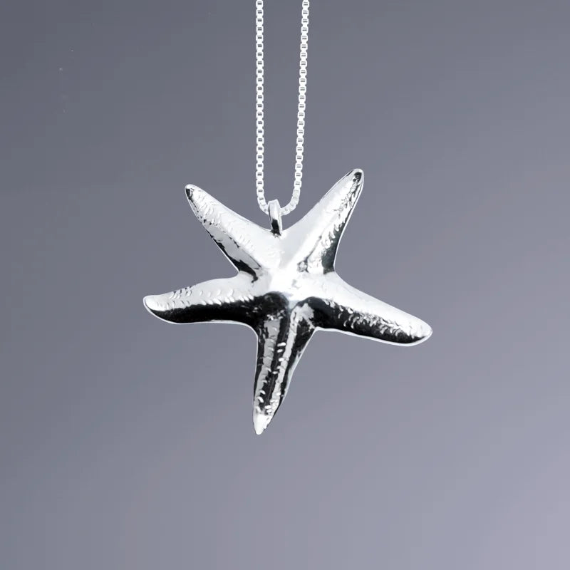 Sjöstjärna Halsband 1 - Handgjord - Sweden - Sterling Silver