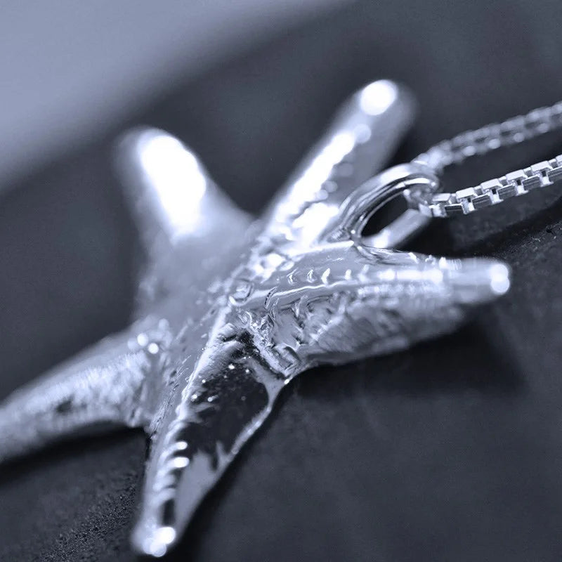 Sjöstjärna Halsband 2 - Handgjord - Sweden - Sterling Silver