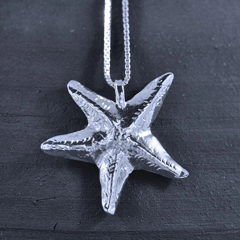 Sjöstjärna Halsband 2 - Handgjord - Sweden - Sterling Silver