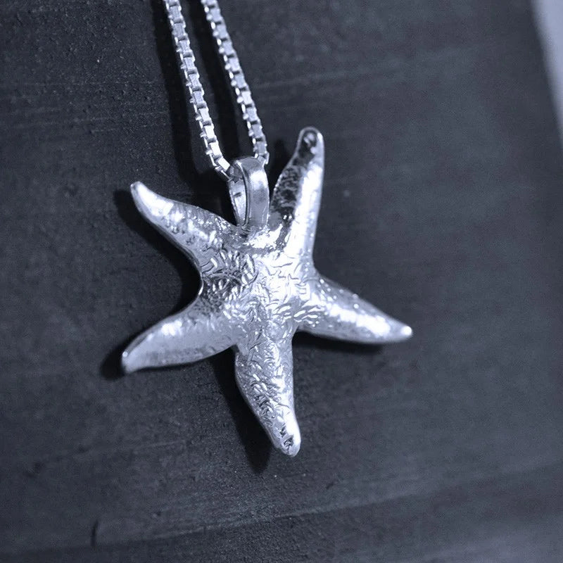Sjöstjärna Halsband 3 - Handgjord - Sweden - Sterling Silver