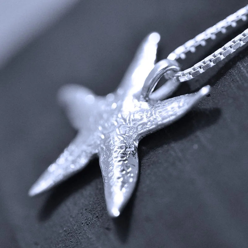 Sjöstjärna Halsband 3 - Handgjord - Sweden - Sterling Silver