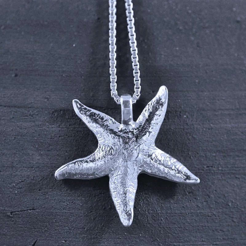 Sjöstjärna Halsband 3 - Handgjord - Sweden - Sterling Silver