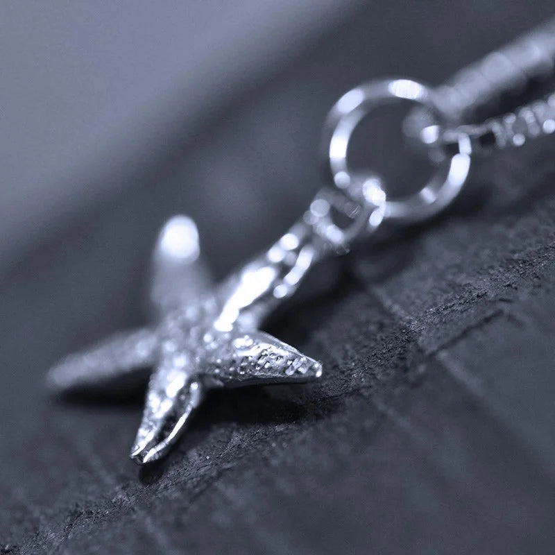 Sjöstjärna Halsband 4 - Handgjord - Sweden - Sterling Silver