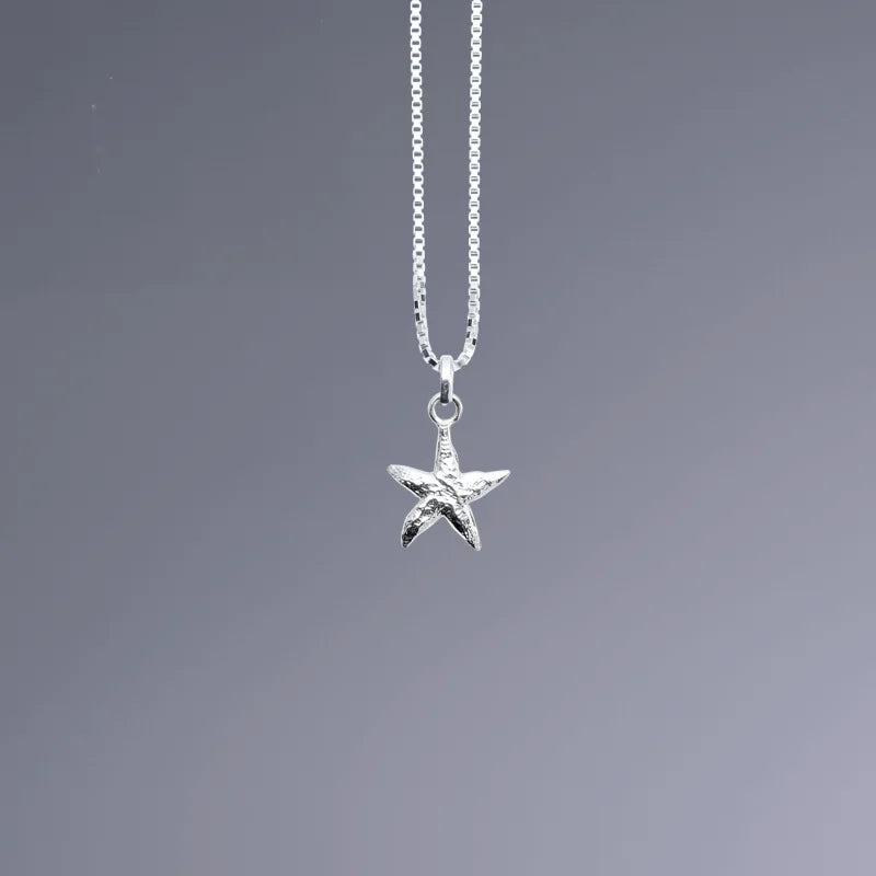 Sjöstjärna Halsband 4 - Handgjord - Sweden - Sterling Silver