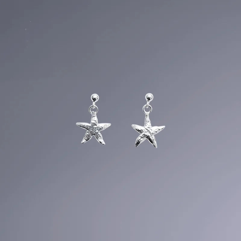 Sjöstjärna Örhänge 1 - Handgjord - Sweden - Sterling Silver