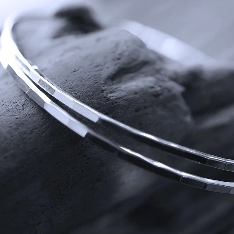 Stapelbara armringar - Handgjord - Sweden - Sterling Silver