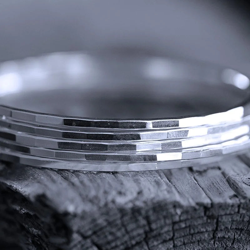 Stapelbara armringar - Handgjord - Sweden - Sterling Silver