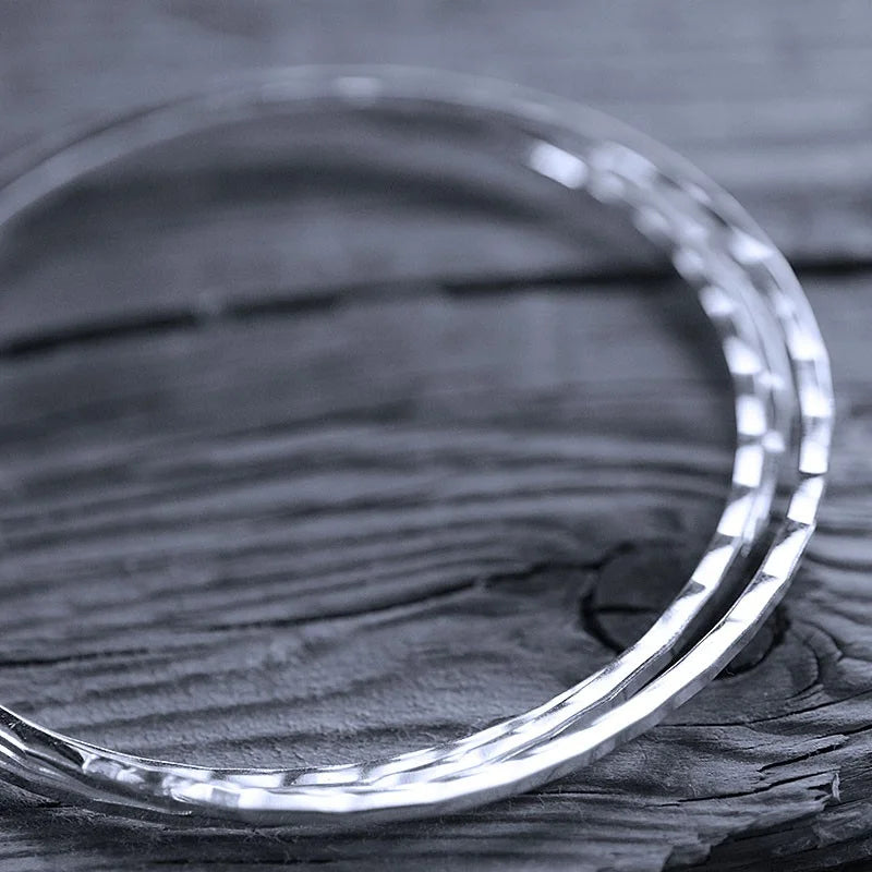 Stapelbara armringar - Handgjord - Sweden - Sterling Silver