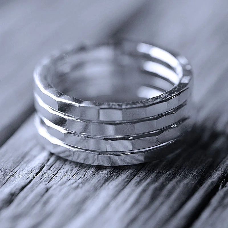 Stapelbara ringar - Handgjord - Sweden - Sterling Silver 925