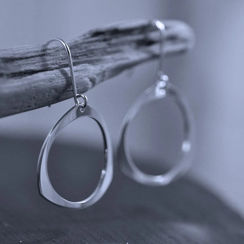 SuperNova Örhänge 1 - Handgjord - Sweden - Sterling Silver