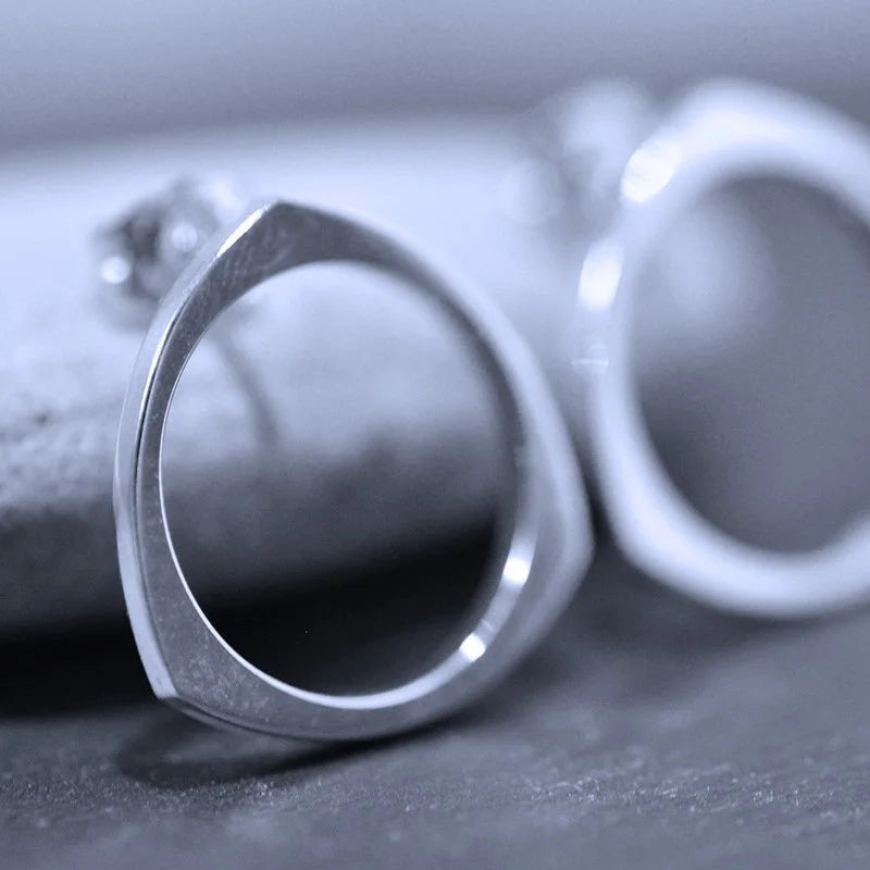 SuperNova Örhängen 4 - Handgjord - Sweden - Sterling Silver