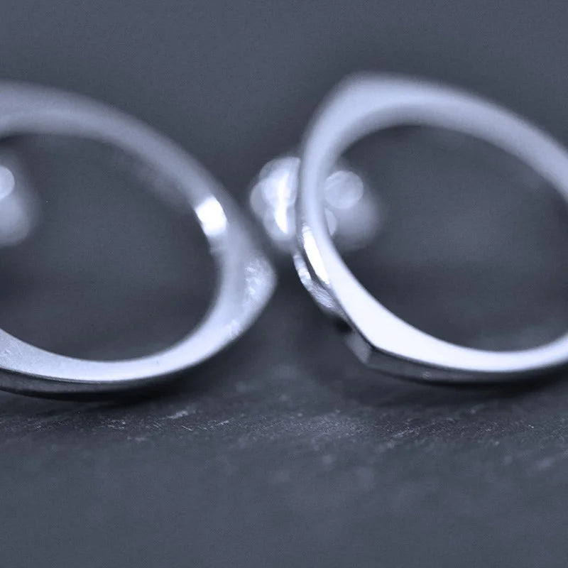 SuperNova Örhängen 4 - Handgjord - Sweden - Sterling Silver