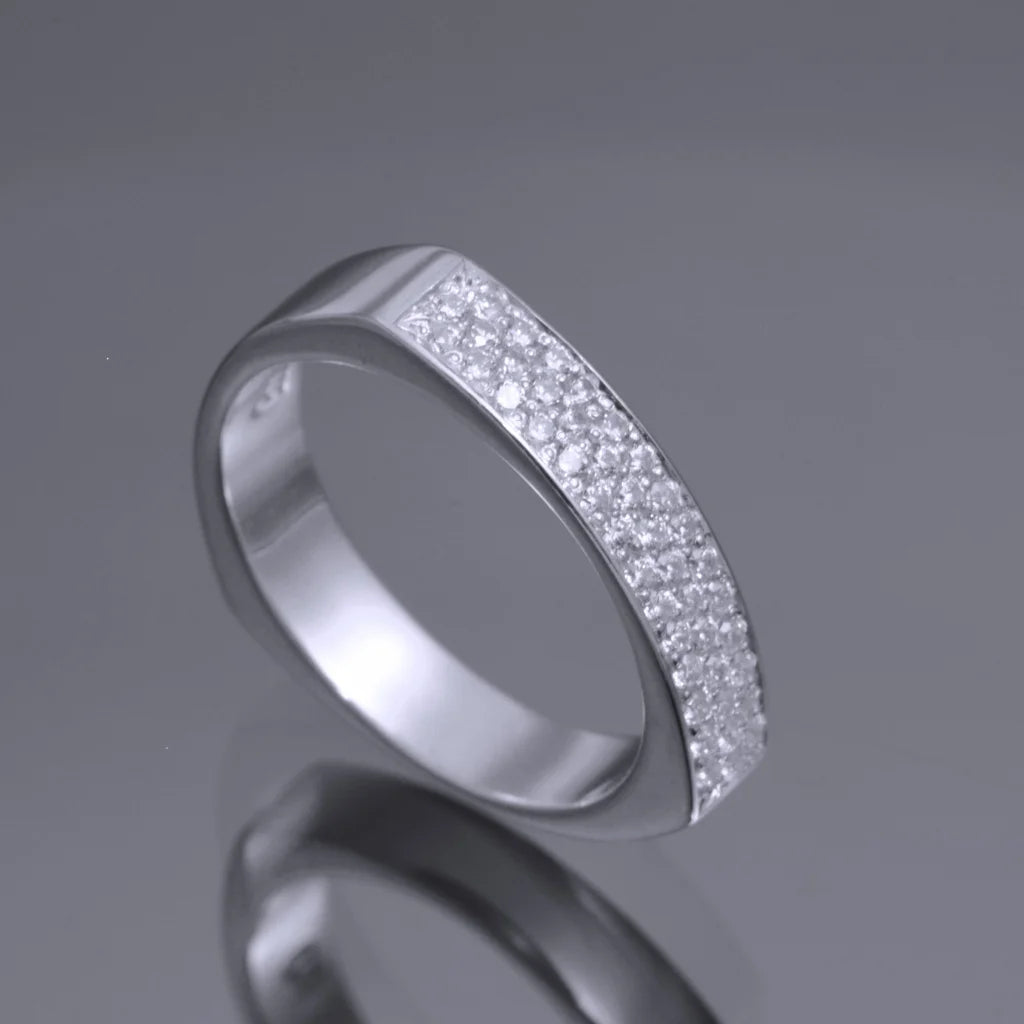SuperNova Ring 3 Flash Vit guld - Handgjord - Sweden - Guld