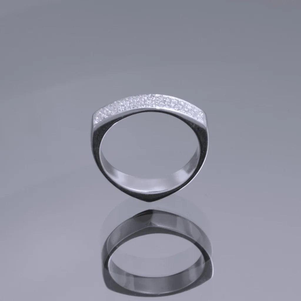 SuperNova Ring 3 Flash Vit guld - Handgjord - Sweden - Guld