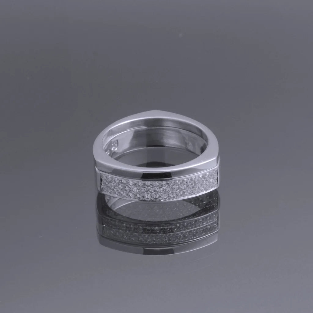 SuperNova Ring 3 Flash Vit guld - Handgjord - Sweden - Guld