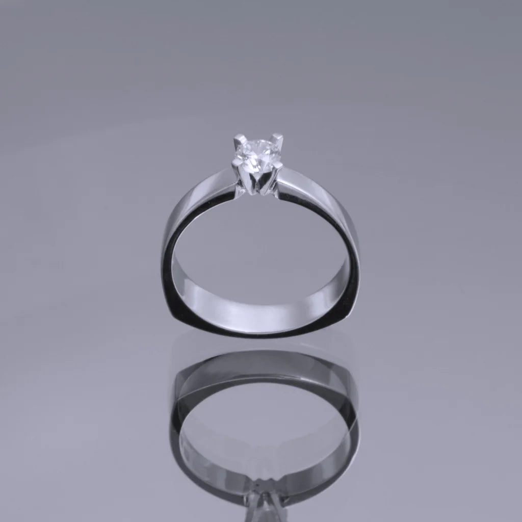 SuperNova Ring 3 Star Vit guld - Handgjord - Sweden - Guld